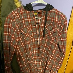 Flannel button up